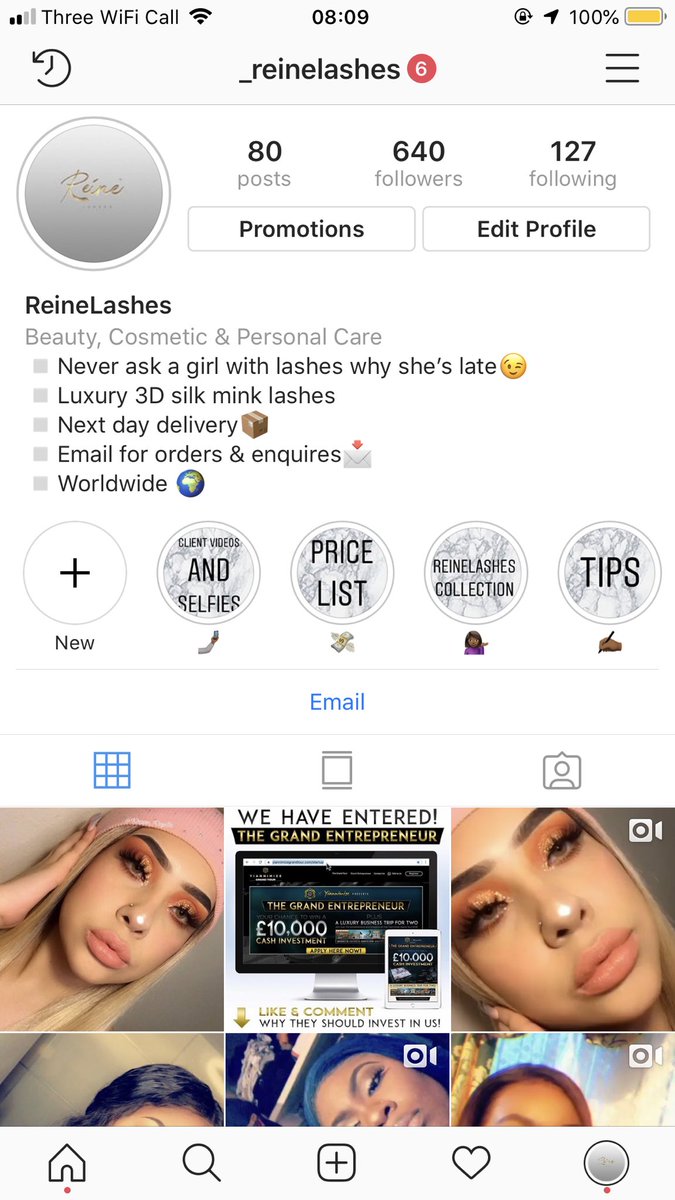 @Lotts_XPO Selling handmade luxurious silk 3D mink eyelashes for very affordable prices ! @_reinelashes on Instagram 😉. We also have a giveaway going on that ends on the 18th! Ladies feel free to enter the giveaway and win yourself some goodies💋.