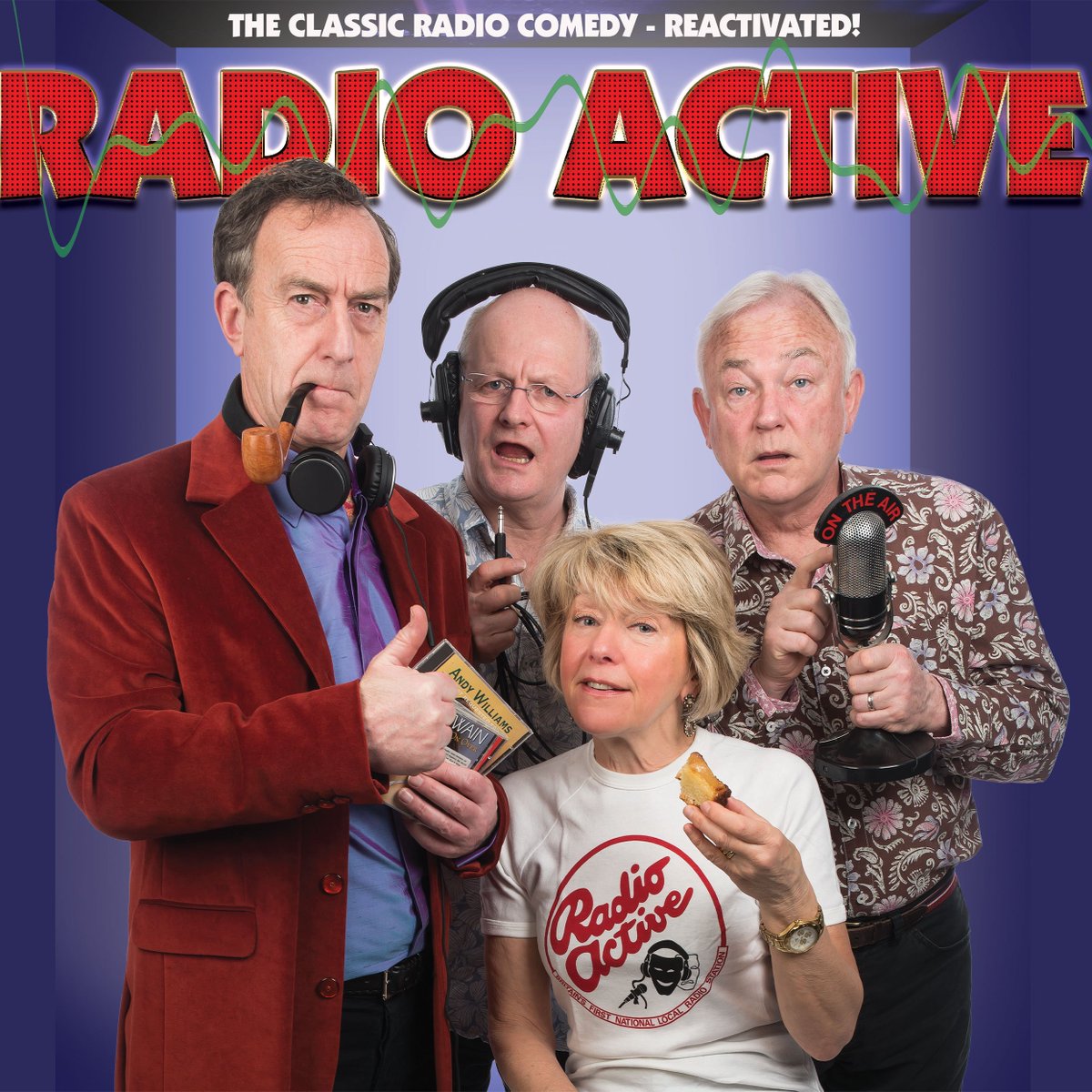 Radio Active is back and now on stage! Joining us on the 2nd May with original cast members including Angus Deayton and Phillip Pope - the show is just as hilarious as ever! Check out our website for all the details at ow.ly/FNBG50pZwfW
