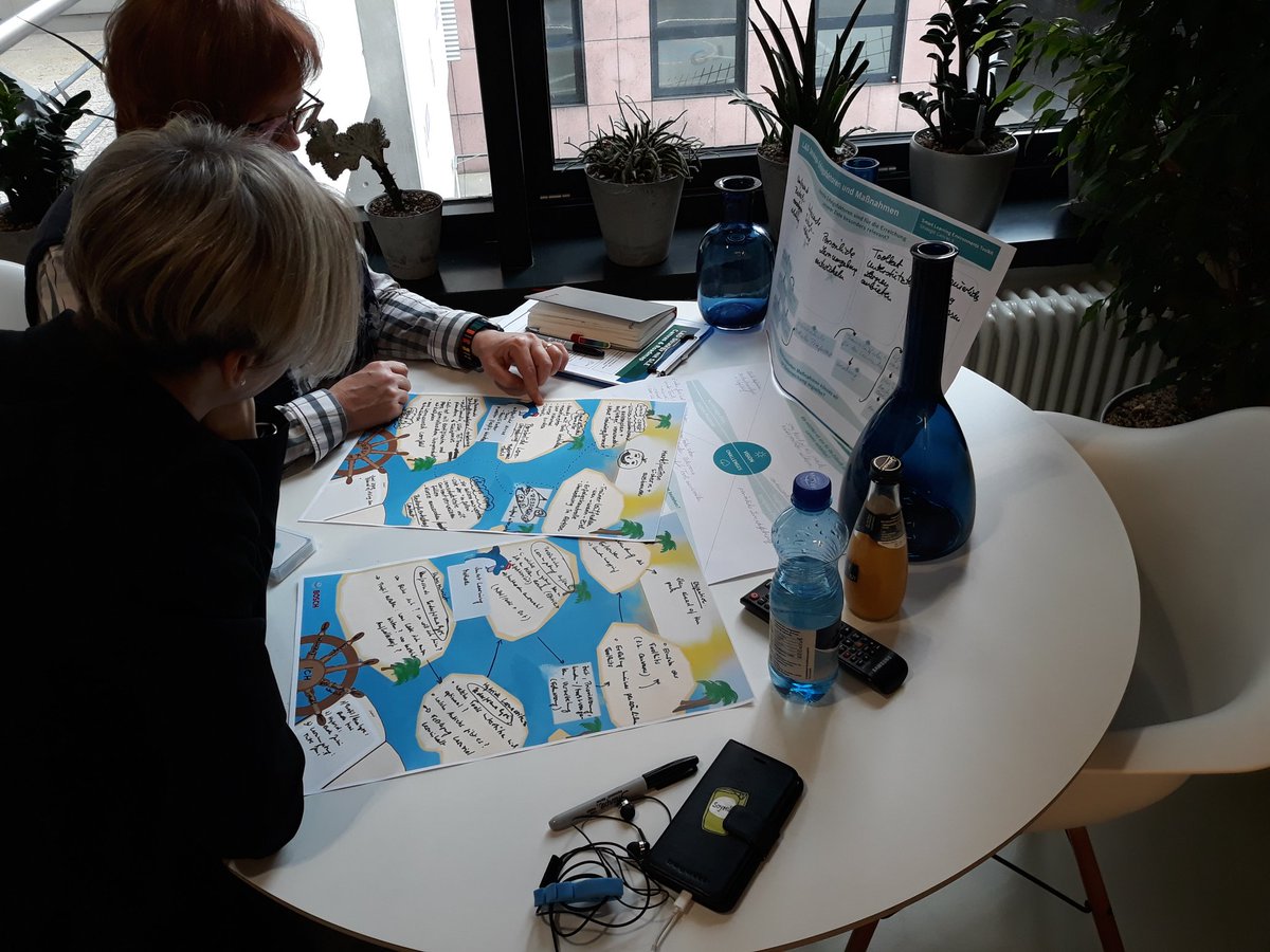 KleinesRicarda's tweet photo. Land in Sicht! Mit ihren Piraten-Roadmaps steuern unsere Teilnehmer des #SmartLearning Workshops auf eine persönliche Strategie mit Quick Wins zu!
#LearnLikeAPirate #BoschSI @EduOrakel @LearningReload https://t.co/qwrgZpXaZw