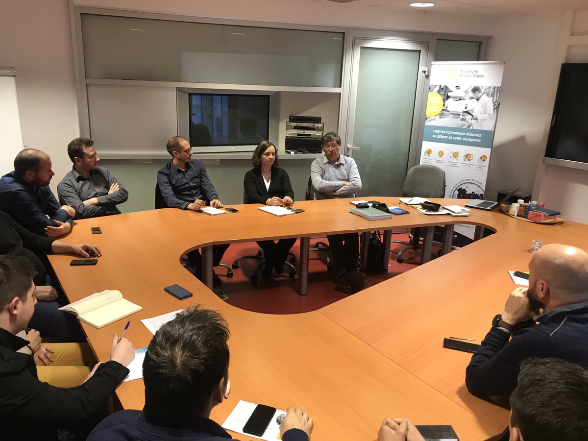 BougerollePhil1's tweet photo. Transformation Digitale et Industrie du Futur au cœur des échanges et témoignages. Merci à tous les participants et à #Viatemis pour l’accueil.
#AuvergneRhoneAlpesEntreprise
#BourboNext
#Viameca
#Allierdpt https://t.co/3Hq9dCzcd9
