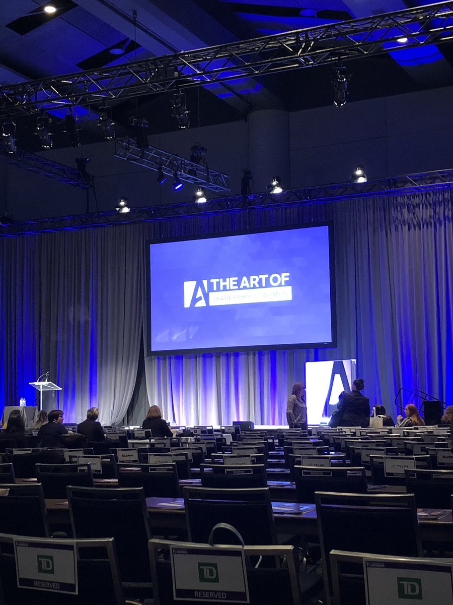 The Art of Women in Leadership. Thanks for the opportunity TD.