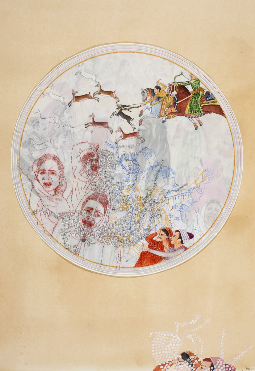 WomenInTheArts's tweet photo. 🚨 Please note: 🚨 the museum is CLOSED today for a special event. This means that your last chance to see "#AmbreenButt—Mark My Words" will be this weekend! Come explore works by @Ambreenb, highlighting her intricate techniques and social commentary. https://t.co/1cHnirADtC https://t.co/pbPfWccs3Z
