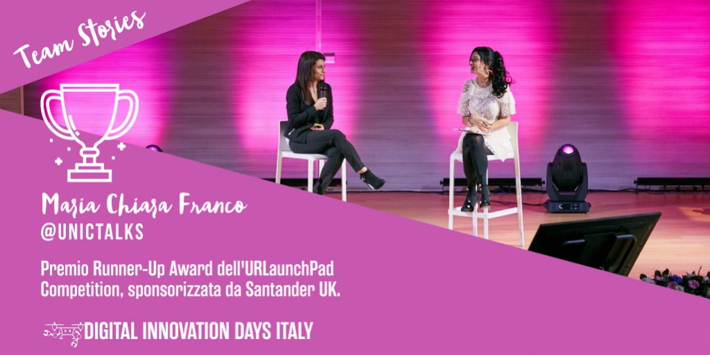 DIDAYSIT's tweet photo. 😎 Salita sul palco dei #DIDAYSIT 2018 per raccontaci la sua esperienza, la nostra Social Media, Content Marketing &amp; Programme Co-ordinator @mariachiarafra continua ad aver successo con il suo progetto @UnicTalks 💬 Siamo orgogliosi di avere un talento come lei nel nostro team 🔝 https://t.co/GSVgIs4dyv