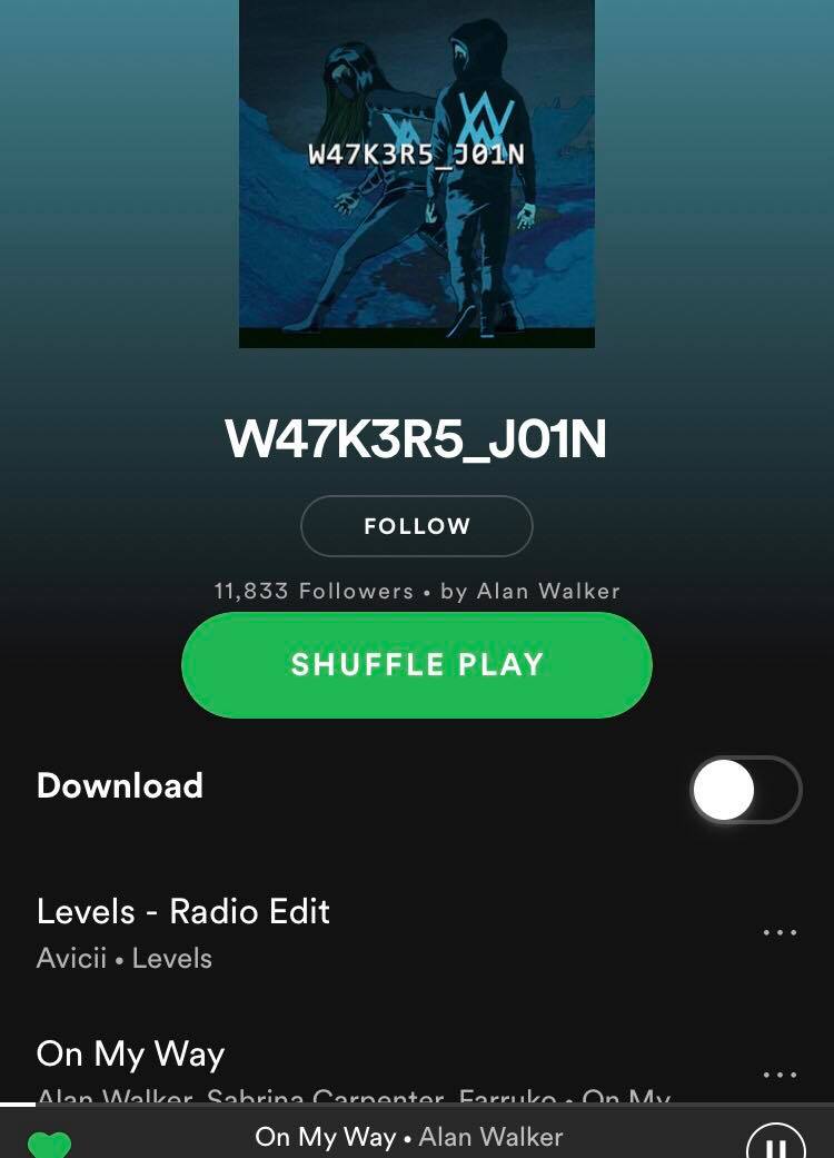 IAmAlanWalker's tweet photo. Just updated the #WalkersJoin playlist on @Spotify! Thank you for all your suggestions💥 Check it out here: https://t.co/Sw1LTrHTxk https://t.co/ENz6CpRK3c