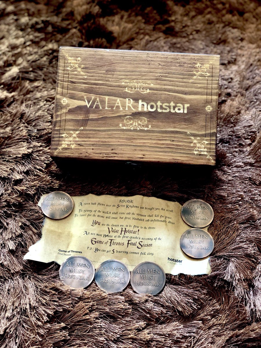 pranwesha's tweet photo. Let’s watch the first episode of #GOT season 8 together?
Comment your answers on who you think ends up on the throne using #ValarHotstar right now and you can attend an exclusive screening of #GOT👇🏼
T&amp;C - https://t.co/tEcKNtc2a8
Location: kormangala social https://t.co/TbvhJeJuox