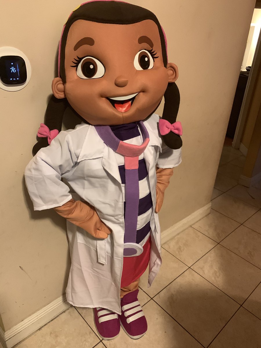 DellParty's tweet photo. Invite Doc Mcstuffin to your next event. Call @dellspartyrental 786-444-1145. We cover Dade and Broward County. #partycharacters #partycharacter #characterparty #partycharactersforkids https://t.co/eMZo6Nbz76