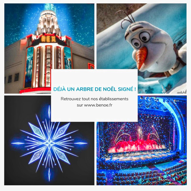 benoefr's tweet photo. Nous commençons la vente des arbres de noël ! Le premier lieu signé : le Grand Rex avec son spectacle de la Féerie des Eaux et le film la Reine des Neiges 2 🎬 
#benoe #arbredenoel #gouter #grandrex #organisation #evenement #enfants #reinedesneiges #animation #partenaire #ce https://t.co/Zc9IOIn2tR
