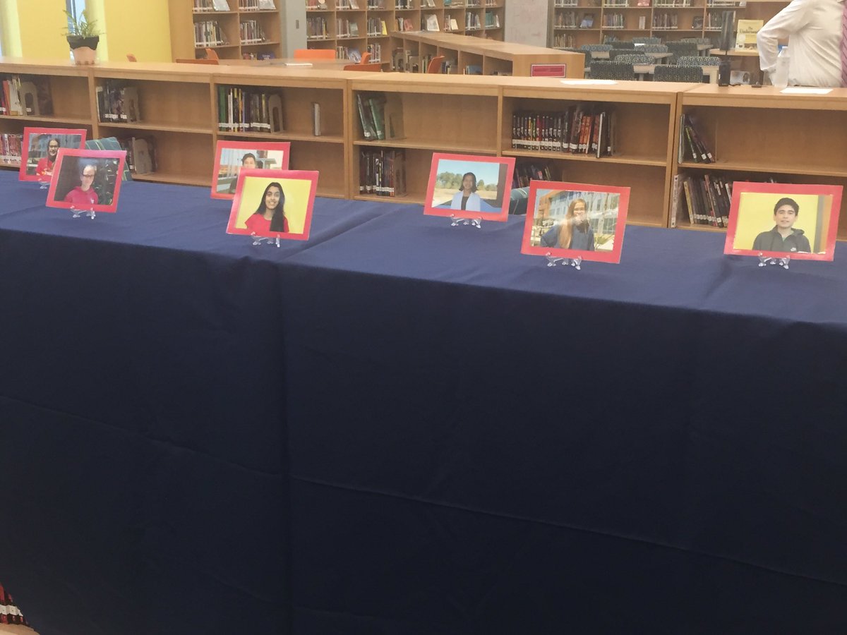 AFMSChargers's tweet photo. Our first ever Spotlight on Student has commenced! We are so proud of these remarkable student nominees that embody the characteristics of a successful Charger! #ChargerFirst https://t.co/ESf3TuapL5