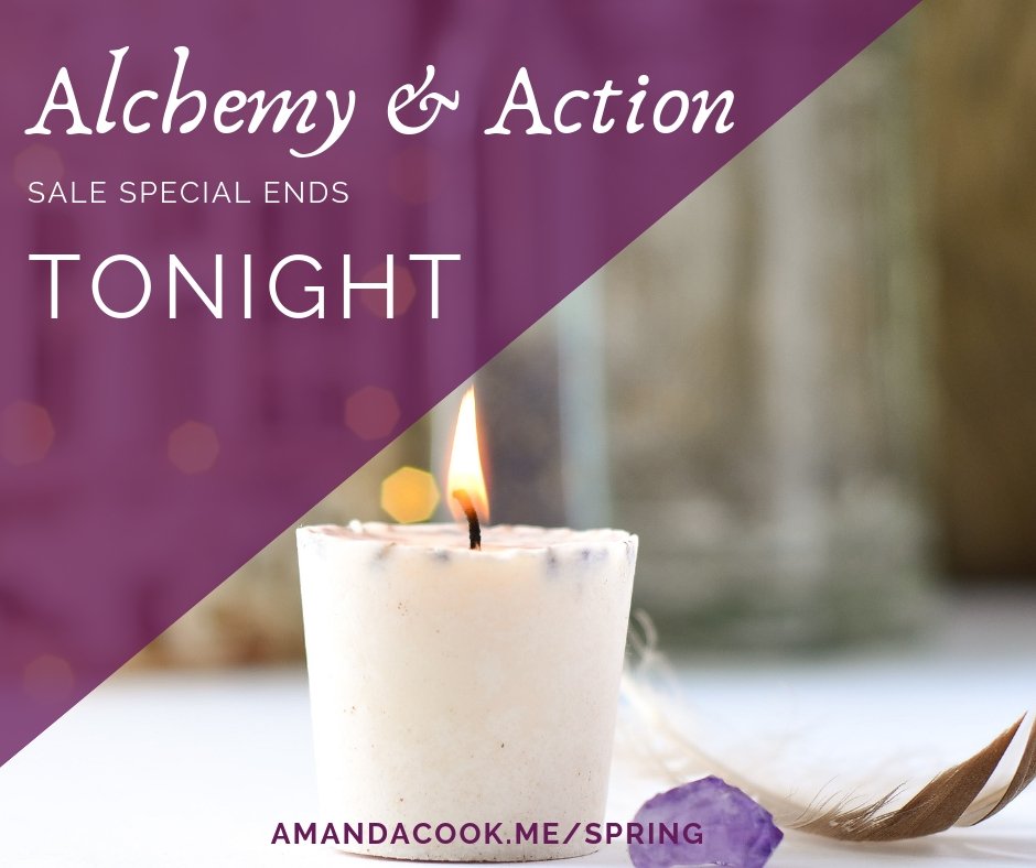 wellpreneurs's tweet photo. ✨IT ENDS TONIGHT✨
Alchemy &amp; Action sale special ends at midnight, so hurry up and save your spot!
In this brand new 4-week online experience, I’ll lead you through rituals, exercises, reflections and aligned action to turn your dreams into reality https://t.co/DozcbQsuAs https://t.co/pmlZ0tBIHM