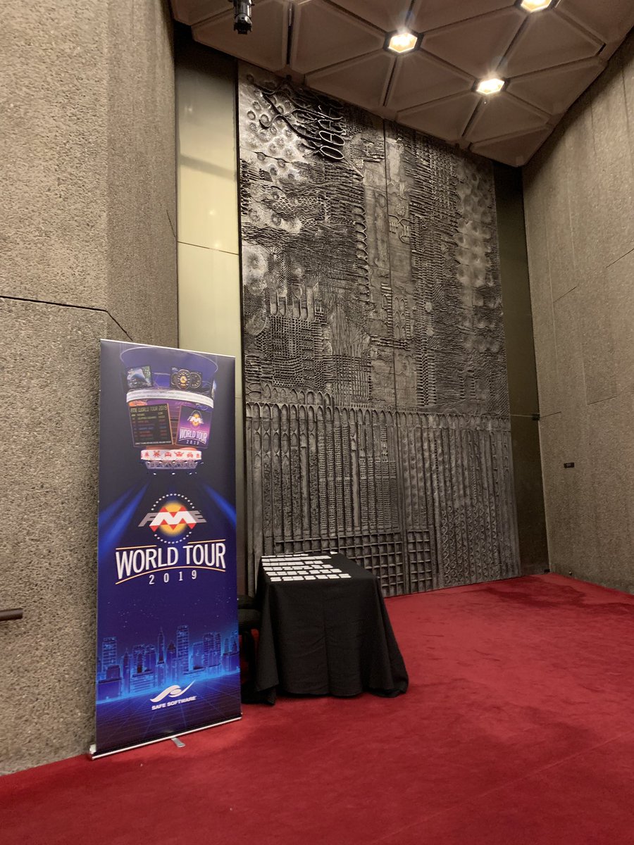 DmitriAtSafe's tweet image. The #FMEWT event in Ottawa is about to begin behind this gate at the National Arts Centre