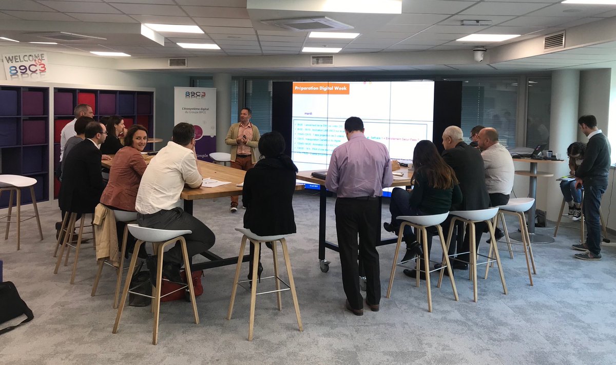 LagardeSarpy's tweet photo. Ce matin Comité des coachs de l’académie digitale @BanquePopulaire #Occitane dans le #89C3 Toulouse ! @PJubecourt @Cecileprudon and CO’ 👍 https://t.co/NhjeGSG7zx