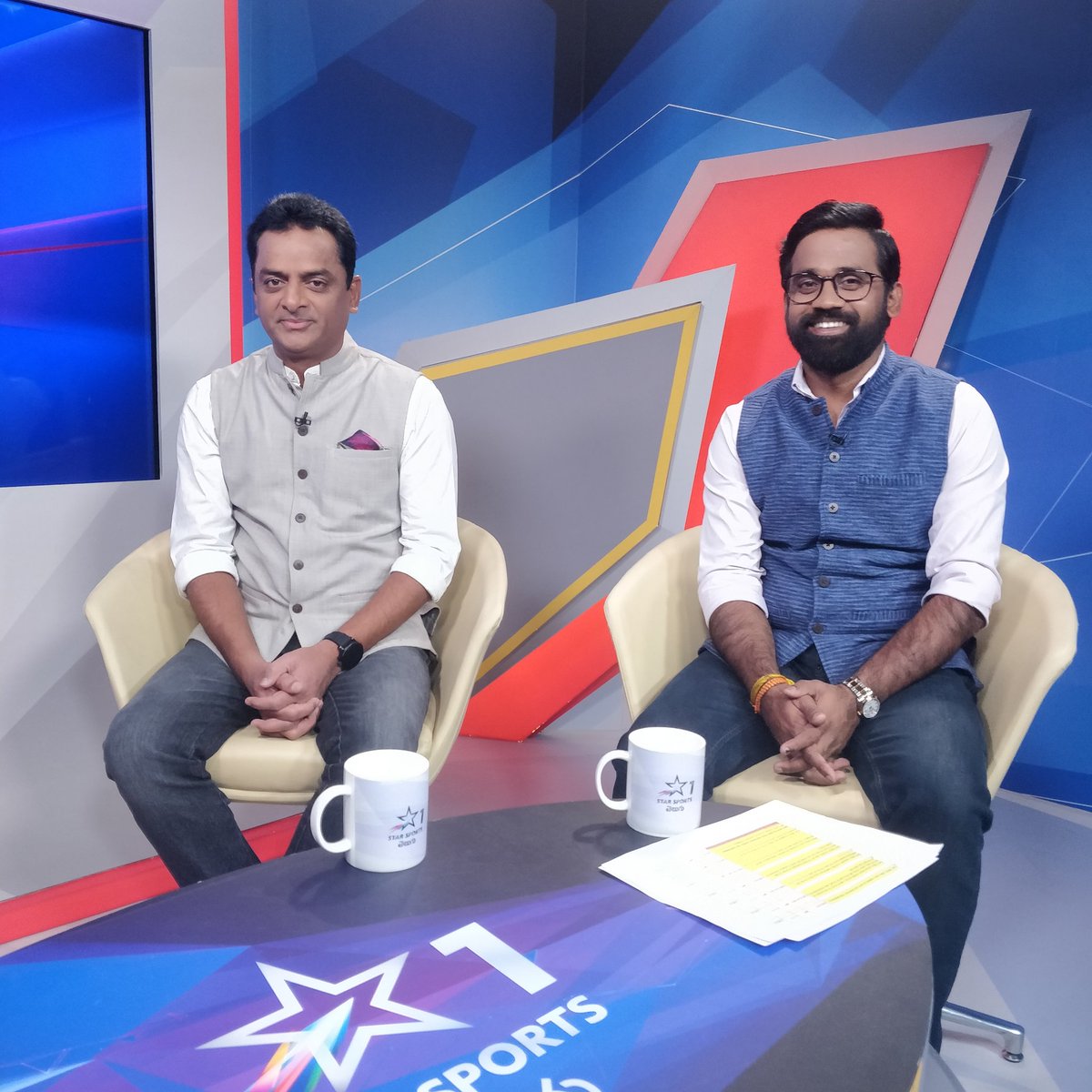 VenuGopala Rao (@imvenugopalrao) on Twitter photo Back again to Star Sports Telugu. A great start with <a href="/VenkatapathyRa5/">Venkatapathi_Raju</a>. #VIVOIPL2019 #Preshow #Starsports #StarNeAdugu Back again to Star Sports Telugu. A great start with <a href="/VenkatapathyRa5/">Venkatapathi_Raju</a>. #VIVOIPL2019 #Preshow #Starsports #StarNeAdugu