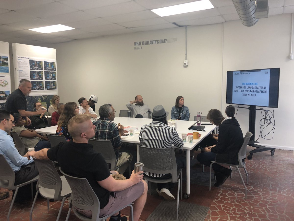 ATLCityStudio's tweet photo. We’re live at #designoverdonuts this morning:
“The bottom line is that our housing choice is not as diverse as our population” https://t.co/SqOmTPlnlq