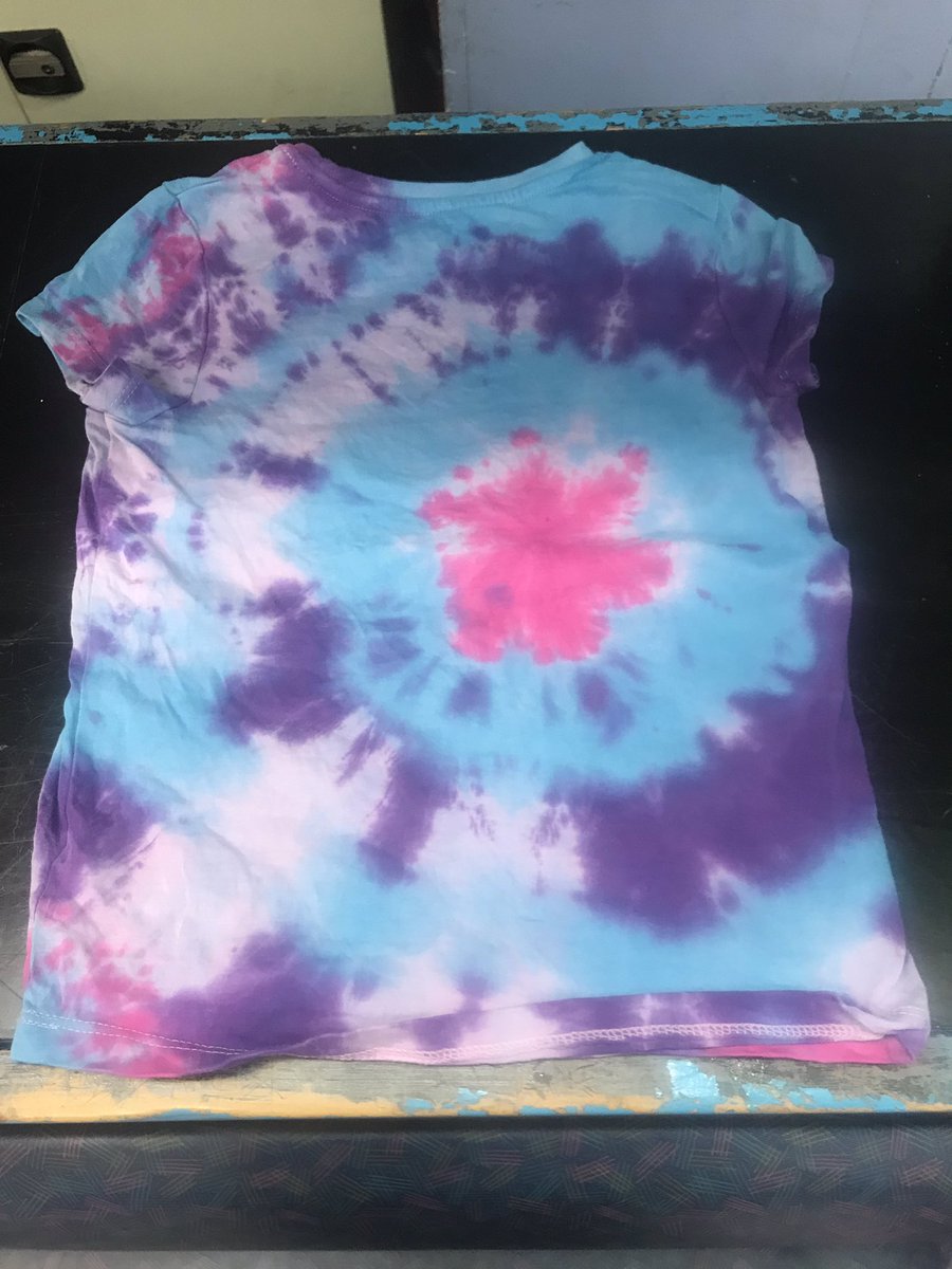 MissMaxwell12's tweet photo. Tie dye was super easy and quick and all the children loved taking part. I will definitely do this again..❤️ https://t.co/4OwkTwri1M