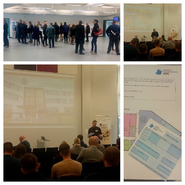 cambschamber's tweet image. Our April #Construction network meeting is underway, lead by our kind hosts and sponsors @GPUTC talking about #technicalqualifications
followed by @huntsdc about some new #industrial units available for tender.
#chambernetwork