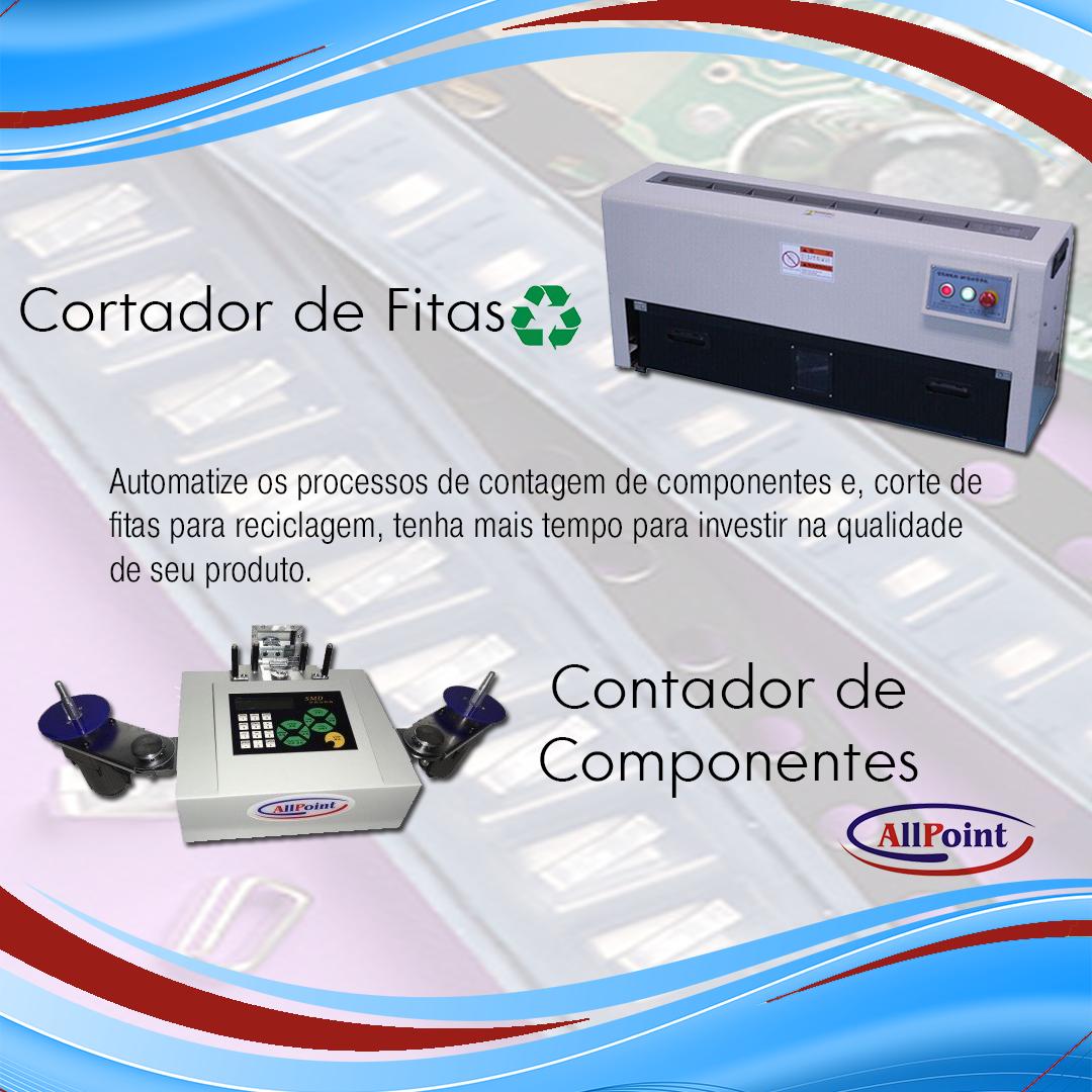 AllPointElec's tweet image. Automatize os processos de CONTAGEM DE COMPONENTES e, CORTE DE FITAS para a reciclagem, tenha mais tempo para investir na qualidade do seu produto. Entre em contato conosco! allpoint.com.br
#allpointelectronics #componentes #cortadordefitas #contadordecomponentes #smd
