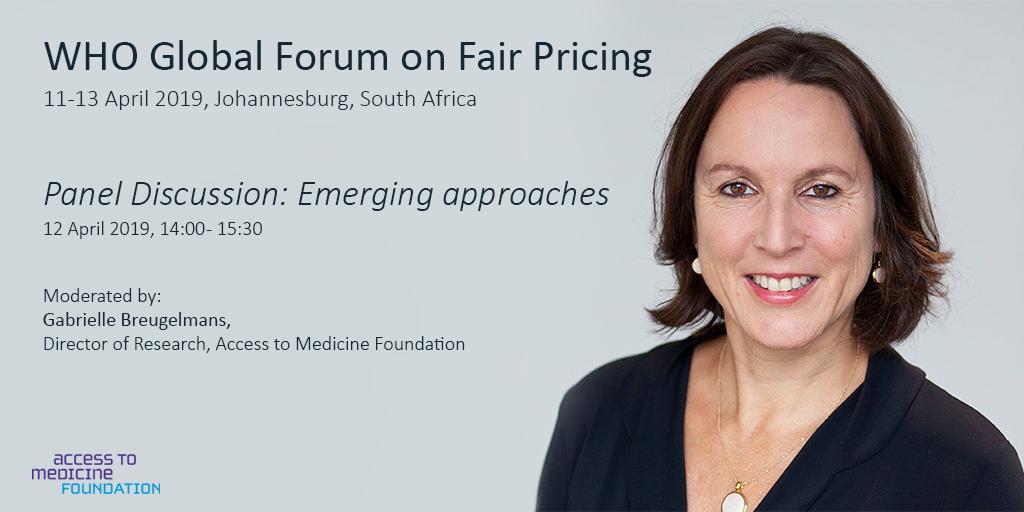 AtMIndex's tweet photo. Our Director of Research, Gabrielle Breugelmans @breugeltweeting, is moderating a panel discussion on emerging pricing approaches and policies for #pharma products at the WHO Fair Pricing Forum this afternoon: https://t.co/sV2811xPPL
#UHC https://t.co/xfIEhkJ7XS