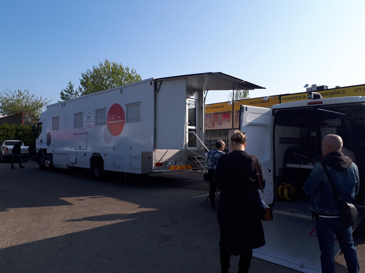 actiparc's tweet photo. C'est parti pour le Grézan-Don ! On vous attend jusqu'à 14h00 dans la joie et la bonne humeur pour donner votre sang 
@EFS_dondesang https://t.co/rYfsESeOfH