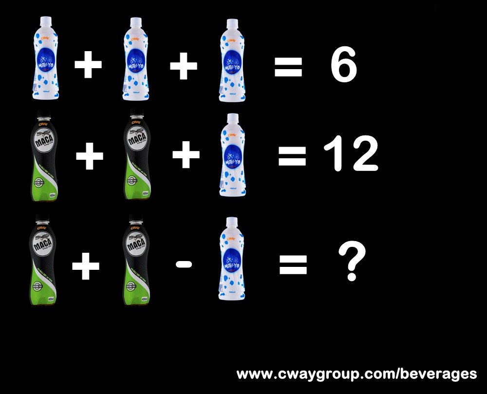 CwayNutriYo's tweet photo. Where are the smart ones? Can you solve this? #CWAYTrivia https://t.co/JUXtuUYsVd