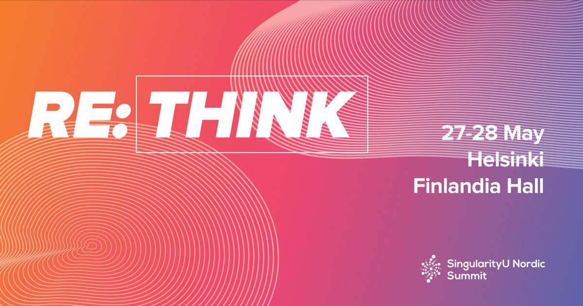 AccentureFI's tweet photo. We are excited to announce that Accenture has signed a founding partnership agreement with @suNordic to fuel the Nordic innovation agenda and rotation to the new. We'll be part of bringing SingularityU Summit Nordic to Helsinki on May 27–28. Read more: https://t.co/P9GYQD2OUE https://t.co/He0nuQ9WPp