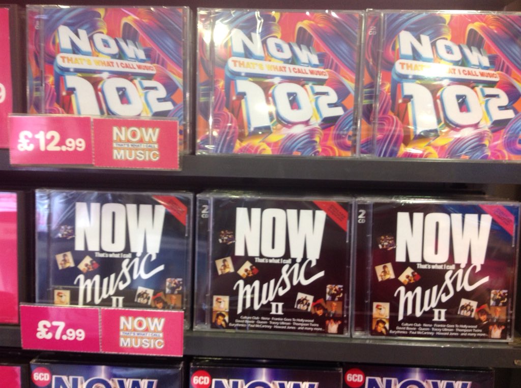 hmvKingsLynn's tweet photo. Out #NewMusicFriday: double dose of titles from @NOWMusic with #NOW102 &amp; #NOW2 (which is also available on Vinyl) https://t.co/rRJ9ZfXhjI