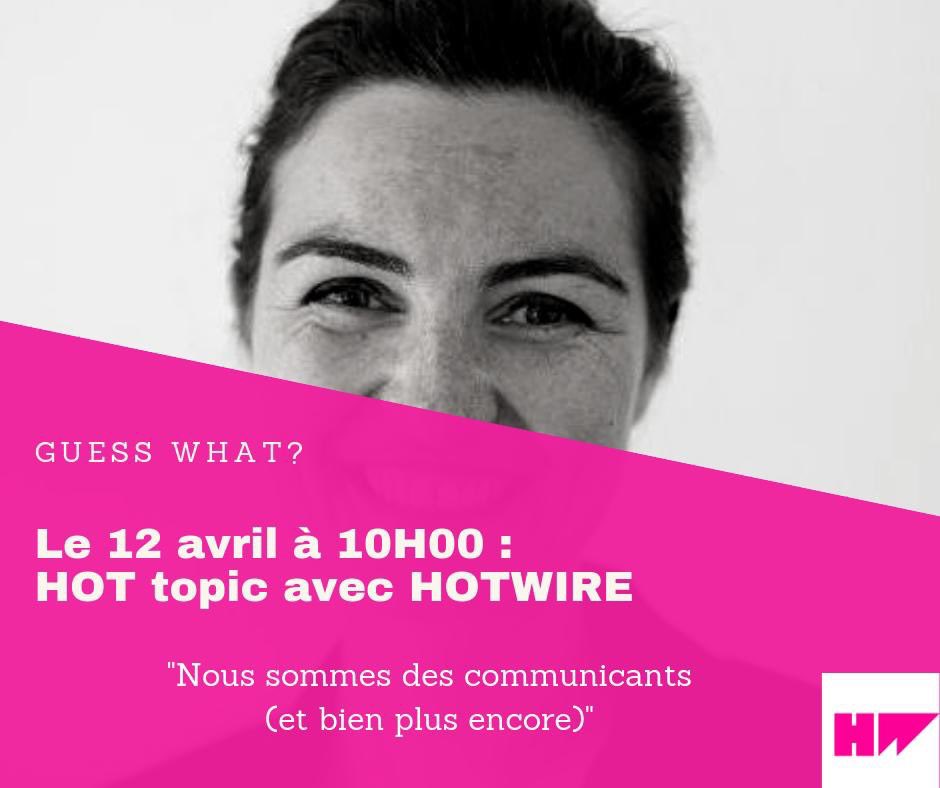 cfpj_comthebox's tweet photo. 🔴 Le LIVE TWEET avec @VirginiePi de @hotwire_FR va commencer.
Are you ready ?!
#Abilways #CFPJ #Hotwire https://t.co/icw294imzo
