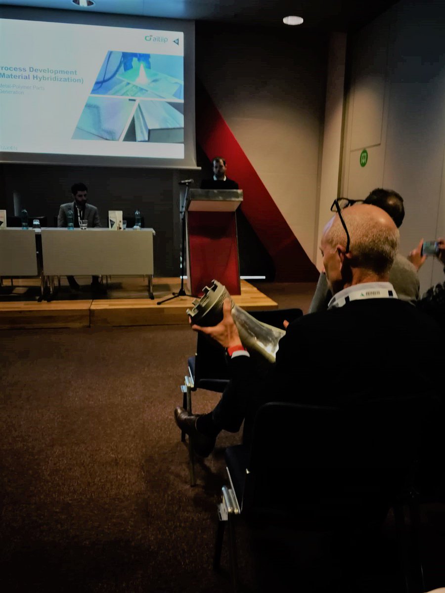 KRAKEN_project's tweet photo. We had a very interesting meeting at Advanced Factories in Barcelona #AF2019 yesterday - https://t.co/V7BKhdJgOm. Great success. Thanks to all the participants! #3DPrinting #HybridManufacturing https://t.co/uVnOSRbkNh