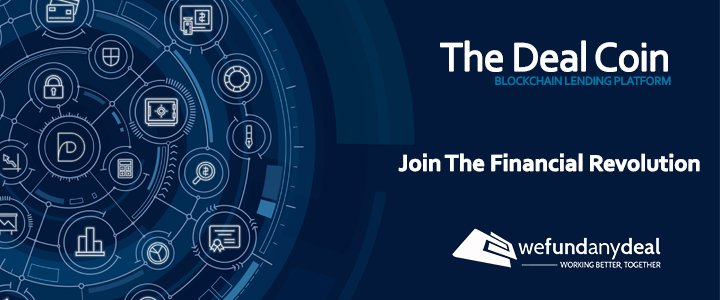The Deal Coin Team agree terms for £100 million lending facility medium.com/@TheDealCoin/1…