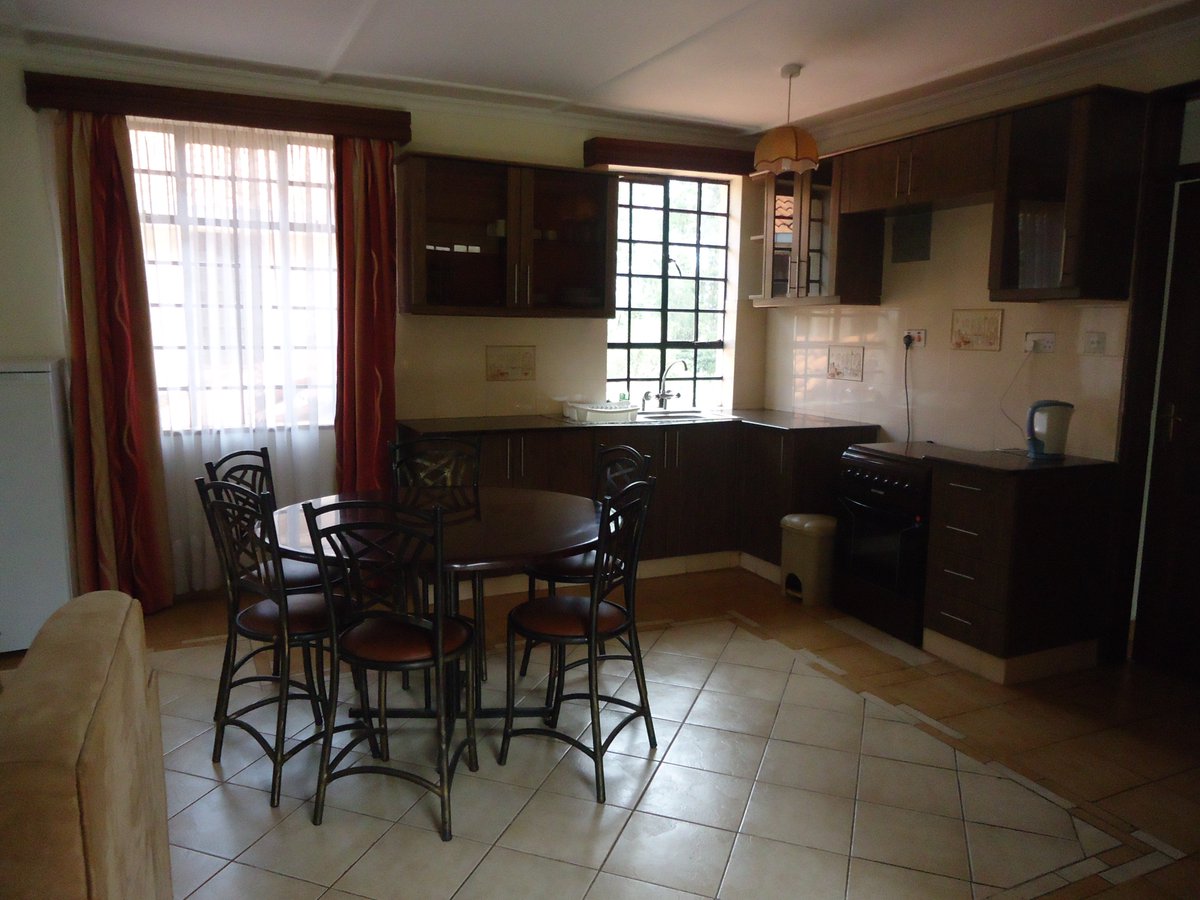 lantanagents's tweet photo. In a prime location, #Gigiri is this charming and private #1bedroom apartment to let. Fully furnished brightly lit,  bathroom with instant shower, kitchen and dining area, Roomy Bedroom. The floor is tiled and there are grills on the doors &amp; windows. #Rent 150k inclusive service https://t.co/1Nskq7x9gB