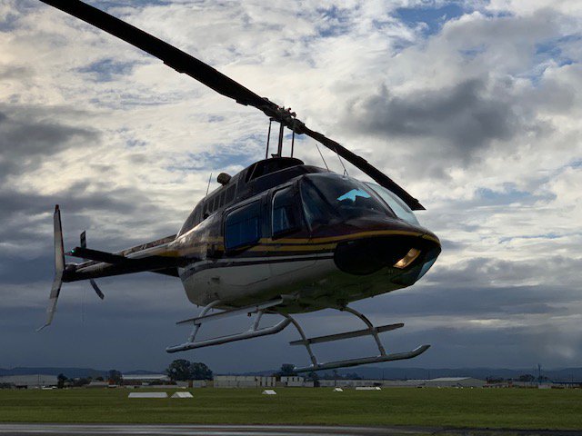 5 of our new Drone students got the chance to take flight in a Bell 206 this afternoon from our RPAS Archerfield training center- they are still smiling. Take a look at out facebook page of their return