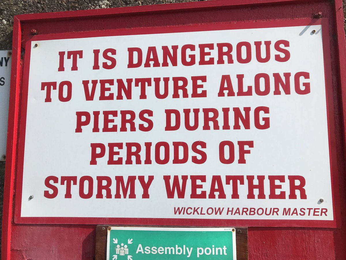 Venturing forth in Wicklow town