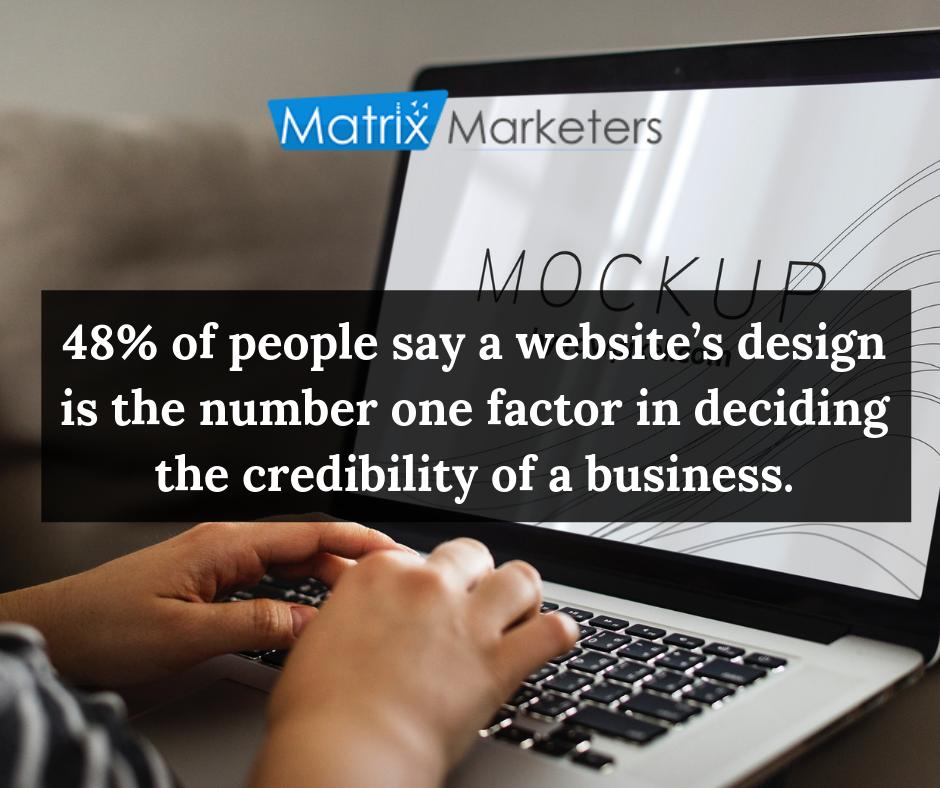 mtrxmrktrs's tweet photo. Did you know that website design is an important factor for determining credibility for 48% of visitors? #WebsiteDesign #SmallBusiness #WebDesigner #WebsiteDesign #WebDevelopment #Seo #webdesign #MatrixMarketers #Design #web #Webdesigner #ui #ux #webdesigns #websitedevelopment https://t.co/TNqCtAGlzZ