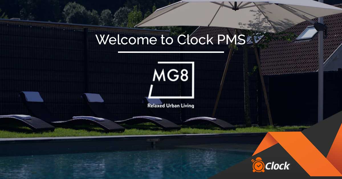 ClockSoftware's tweet image. We are very pleased to welcome 👋MG8 - Relaxed Urban Living to the Clock PMS Suite family. With large roof terraces, these garden apartments invite you to relax &amp;amp; enjoy the wonderful view over the roofs of Dornbirn 🏞 Suburban but on the shortest way to job &amp;amp; leisure. #clockPMS
