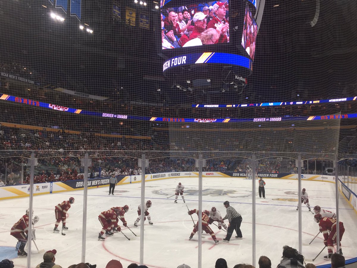 Hockey_Clan's tweet image. UMass! Marc Del Gaizo’s Overtime Game-Winner Sends Massachusetts by Denver in NCAA Frozen Four Semifinals FULL STORY with VIDEO hockeyclan.com/massachusetts-… by @JCCSPORTS @UMassHockey @MarcDelGaizo @AnthonyDelGaizo @DU_Hockey @NCAAIceHockey @JeffCoxSports @ZigFracassi #NJHockey