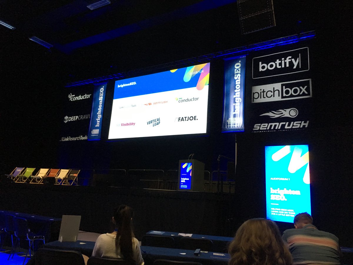 3SixtyAgency's tweet photo. Genuinely more excited than a child on Xmas Eve. Our SEO and Travel insight manger @LauraWild84 is loving life at #brightonSEO today. #lovesseo #seonerd #brighton https://t.co/YdHP7J5lvp