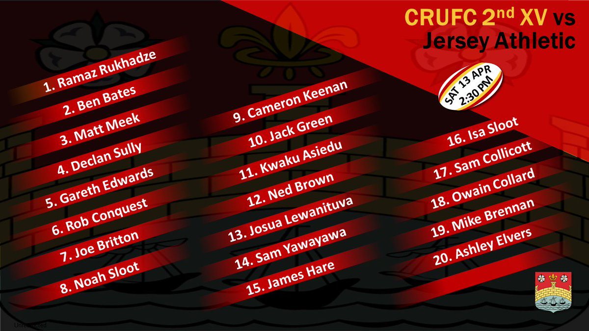 camrufc's tweet photo. Tomorrow will be a MASSIVE day at the club 
 - All 3 men's teams at home
 - Mini &amp; Youth get their colours
 - A large crowd from @MoseleyRugbyFC
 - With both sides needing a win we need a big noisy CRUFC crowd as well

And don't forget members can bring a friend for free. https://t.co/hbUFvNzQa0