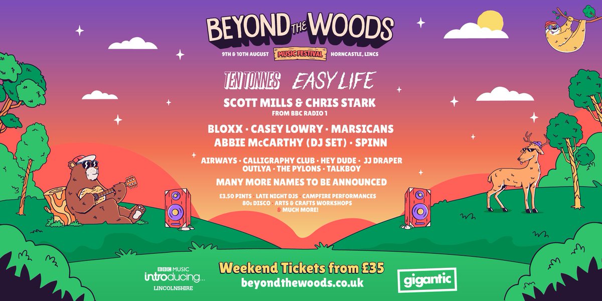 BTWFestival's tweet photo. Ready for our biggest summer party yet? ☀🎶

We're delighted to announce that @ten_tonnes, @easylifemusic, @scott_mills and @Chris_Stark will be topping the bill at BTW 2019

A limited number of £35 weekend tickets are on sale now at https://t.co/0S4XrbFtXP

Who's ready? 🙋‍♀️😁 https://t.co/ibIT6VdVnE
