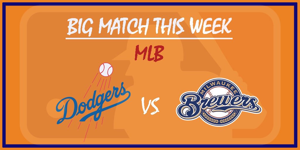 JukebucksL's tweet photo. ⠀⠀⠀
Big Match Of This Week‼️
MLB⚾️🔥
SAT 13TH APRILE 09:10 PM
Los Angeles Dodgers vs Milwaukee Brewers
⠀⠀⠀
Who will be gonna win🏆
Which team do you support❓
Hope you enjoy this match🔥🔥
⠀⠀⠀
—————————————————————— https://t.co/LjMT9nS9Tz