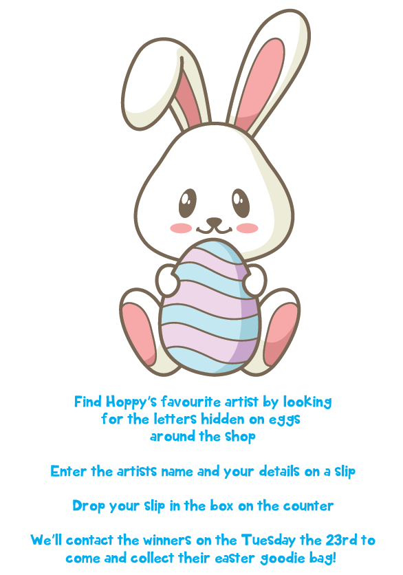 CopyConcept's tweet image. Hop into the shop this easter to join in our competition draw to win an Easter prize goodie bag!