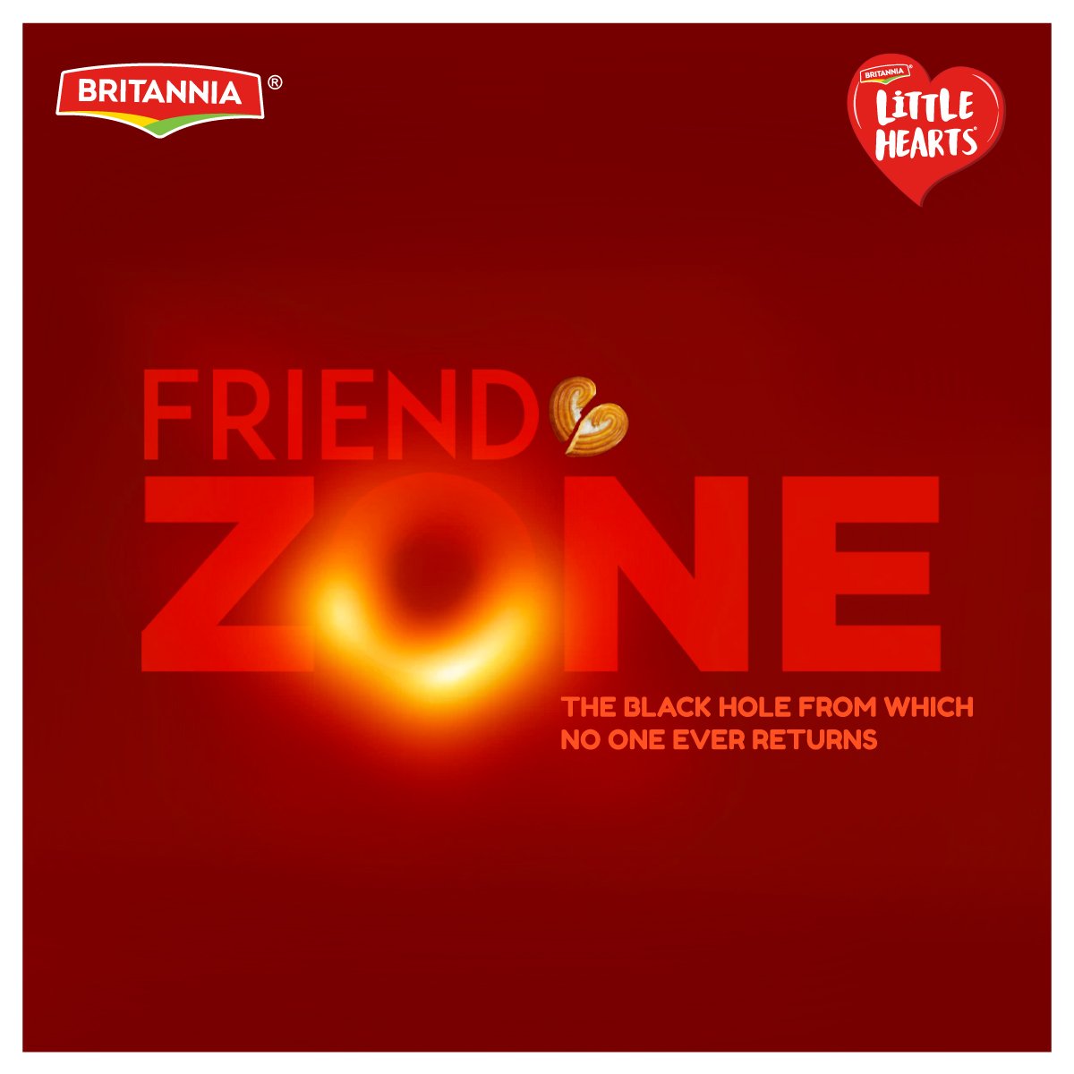 After decades of research and hard work, here is the first-ever photo of the real “Black hole”.
It is the literal point of no return, where time stops and which you cannot escape once you pass it. #Breaksomehearts

#EHTBlackHole #BlackHoleDay #BlackHole