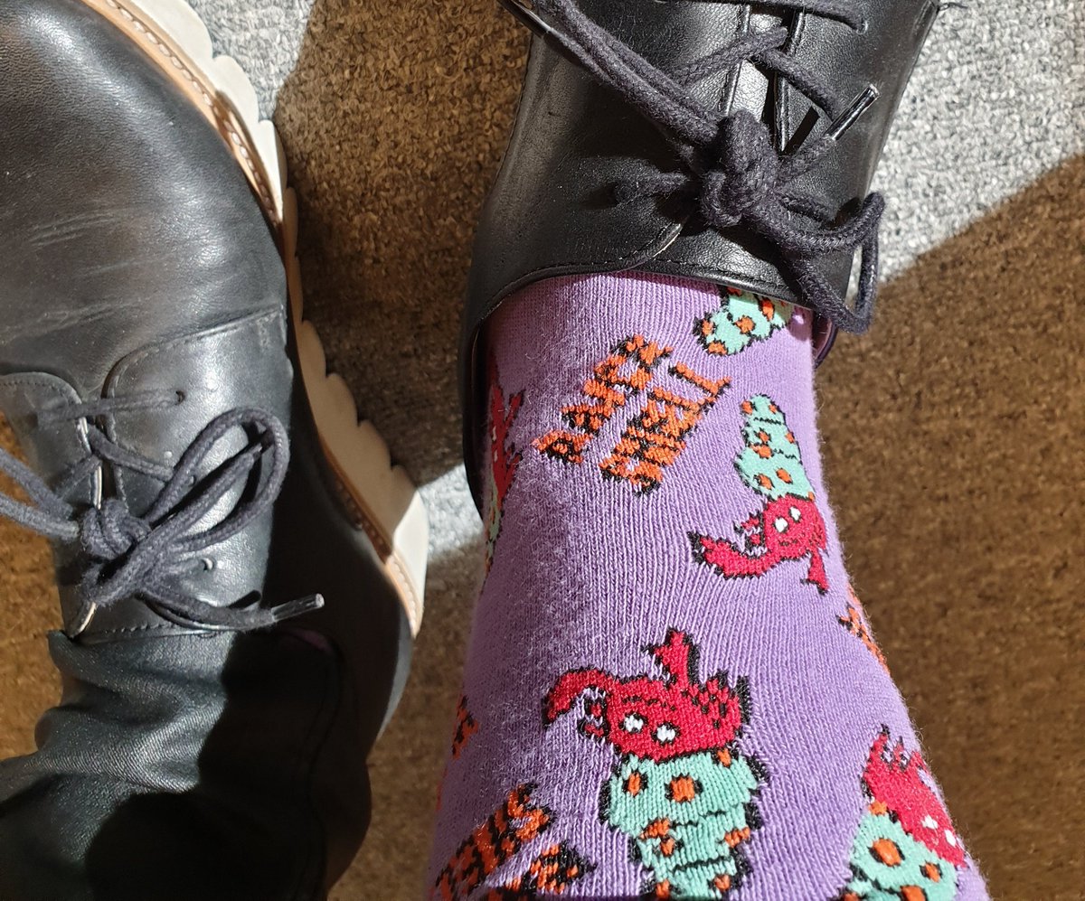 MarieGMoe's tweet photo. Friday #sockstatus https://t.co/llgCbD3JbH