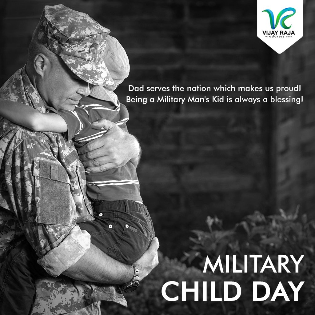 vijayrajahomes's tweet photo. Being a Military Man's Kid, one has the pride & patriotism towards the nation!
It's World Military Child Day!
#militarychild #armyman #hero #vraddress #vijayraja #affordableluxury #veedu #home #homedecors #interiors https://t.co/OPZ6ZiREoh