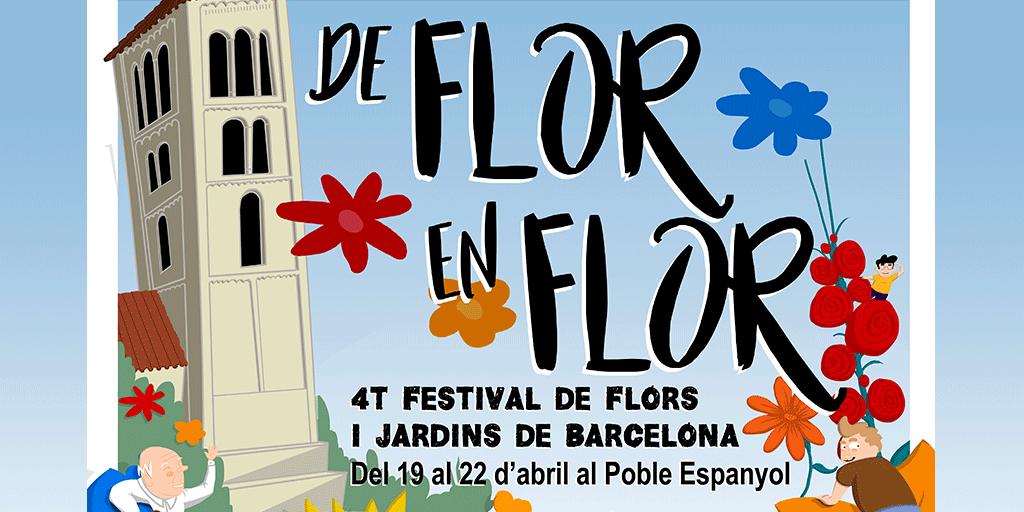 Van 19 tot en met 22 april organiseert El Pueblo Español van Barcelona de 4e editie van het Flower and Garden Festival! Mis geen enkele van hun milieuvriendelijke activiteiten! #Spanje #VisitSpain #Barcelona #SpainTraditions <a href="/catexperience/">Catalunya Experience</a> <a href="/VisitBCN_EN/">Barcelona</a>