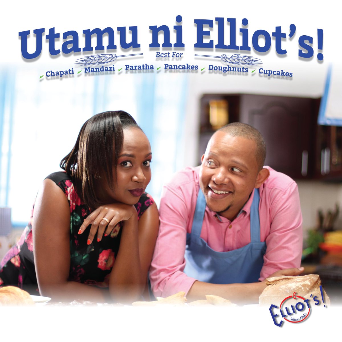 Elliots_Flour's tweet photo. Guys if your wife ask you which is her favourite Flower, The correct Answer is Not Elliot's Atta Mark Flour, I repeat this is not the right answer and could get you in a mess #SassyFriday #FridayMotivation https://t.co/Qbo7xC5b5v