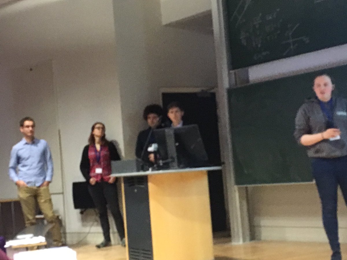 Al_prof's tweet photo. Great bunch of young mathematicians I got to work with on #FaradayPredictive problem at @esgi145 on rotordynamics and signal processing https://t.co/y0eIs9kvZx