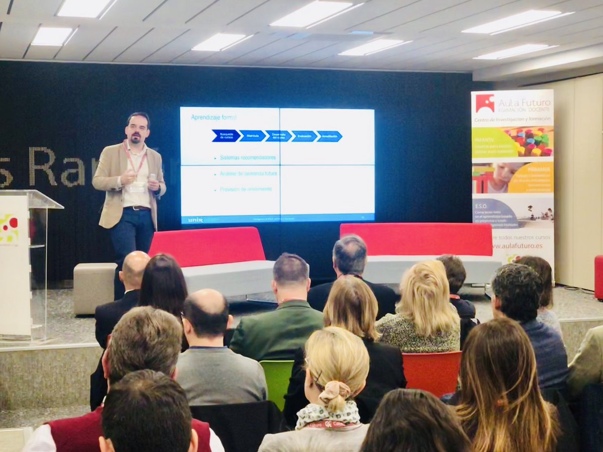 <a href="/UNIRResearch/">UNIR Research</a> La Cátedra IBM-UNIR, involucrada en la Inteligencia Artificial aplicada a la educación. Más información en bit.ly/2G1D0eU