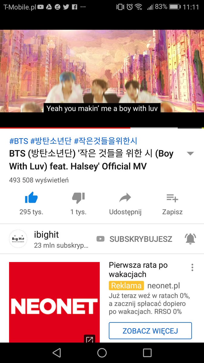 Kimi60646268's tweet photo. Jest już
#bts #BTS #BTSARMY #BTSXPOLISHARMY #V #JUNGKOOK #JK #ARMY #poznatwjtterowiczaBTS #vkook #Taykook #JUNGKOOK #V #SUGA #RM #JIMIN #JHope #insta #BoyWithLuv #MAP_OF_THE_SOUL_PERSONA #PERSONAWelcomeParty #BoyWithLuvOutNow https://t.co/PKu2CCS71J