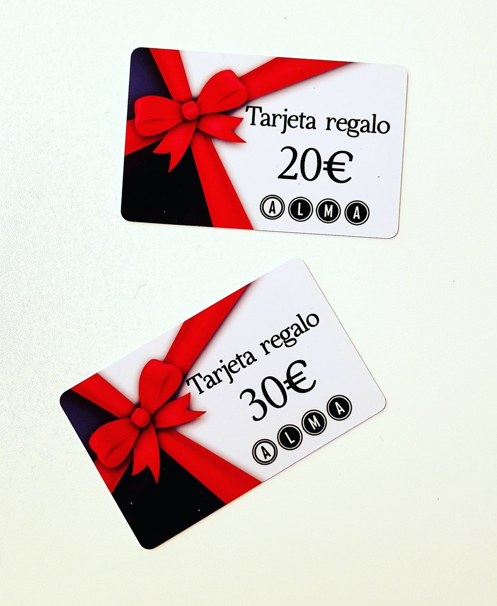 ¡¡Muchisimas felicidades SANTAS!! ¿Teneis ya vuestro regalo con ALMA? Si vuestros regaladores no saben como acertar nosotras tenemos estas #tarjetasregalo que les sacarán de apuros🥰🥰🥰
#regalitosConAlma
#tarjetitasMolonas
#aciertoSeguro
#regalaDiferente
#regalaCalidad