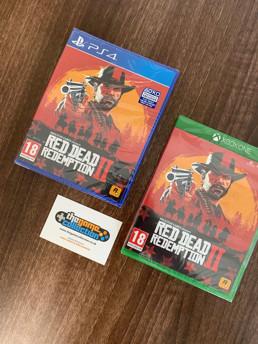 game_collection's tweet image. FOLLOW US AND RT to win a copy of 'Red Dead Redemption 2' on the format of your choice! The winner will be announced on Monday 15/4/19 at 3pm... Good luck! #competition #giveaway #RockstarGames #RedDeadRedemption2 #PS4 #XboxOne