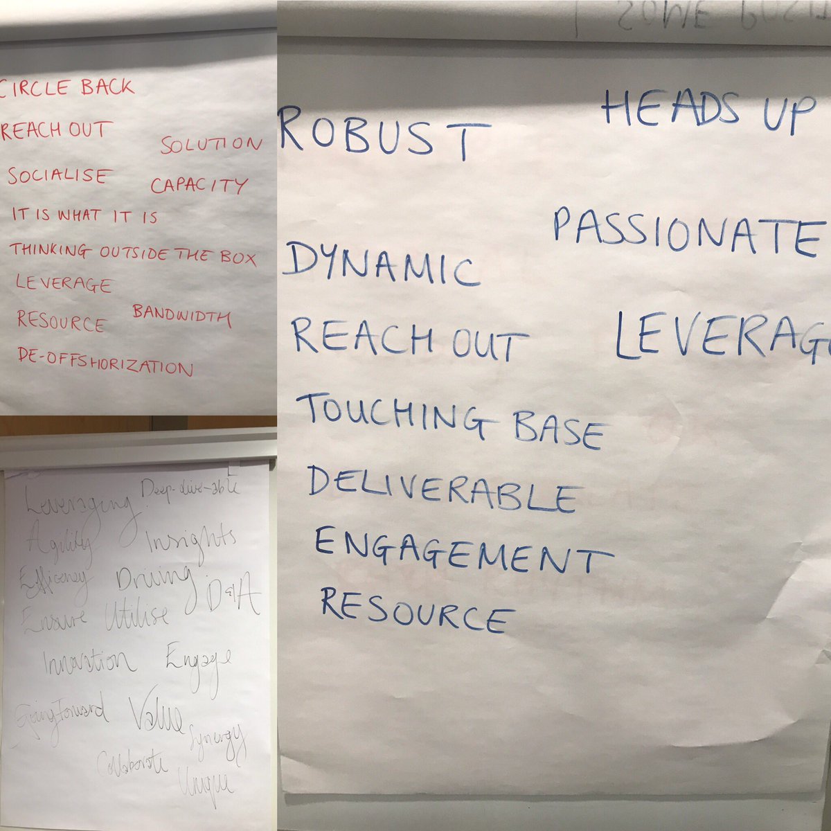 Winninglanguage's tweet photo. 3 cities. 4 workshops. Here’s this week’s worst jargon offenders. What’s yours? https://t.co/2SNxgBPcAP